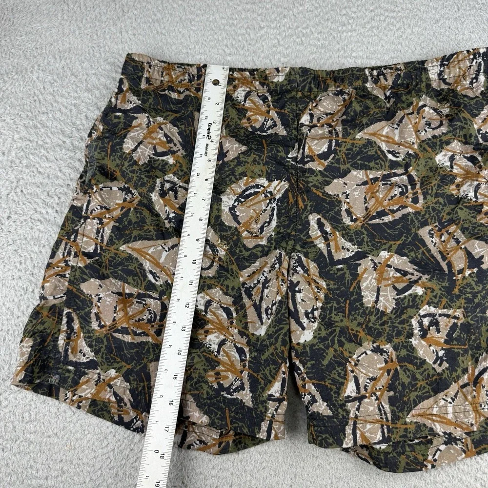Vintage Nike‎ ACG Swim Trunks Shorts Mesh Lined 90s All Over Pattern Size Medium